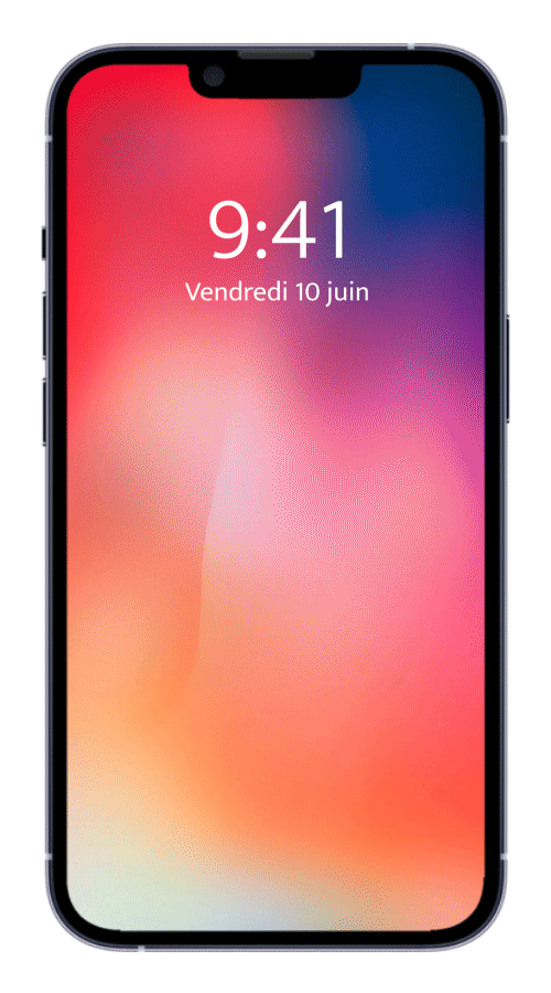 Écran de téléphone mobile montrant les notifications de Capital One.